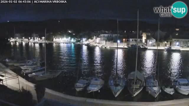 Vrboska livecam | Isola di Hvar | Croazia