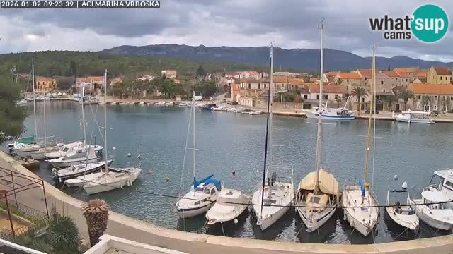 Vrboska livecam | Isola di Hvar | Croazia