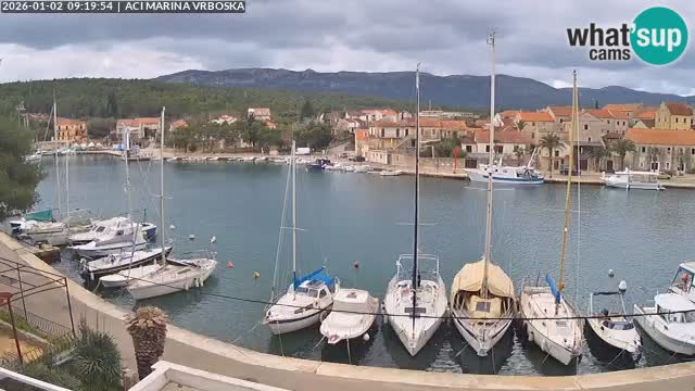 Vrboska livecam | Isola di Hvar | Croazia