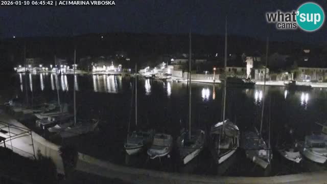 Spletna kamera Vrboska | Otok Hvar | Hrvaška