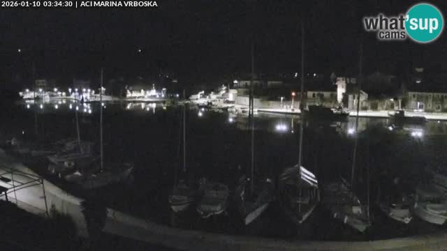 Vrboska livecam | Isola di Hvar | Croazia