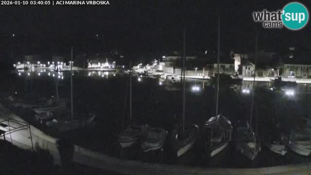 Vrboska livecam | Isola di Hvar | Croazia
