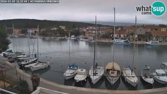 Spletna kamera Vrboska | Otok Hvar | Hrvaška