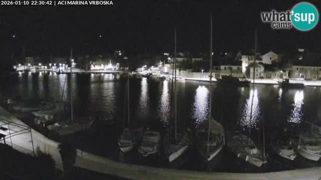 Spletna kamera Vrboska | Otok Hvar | Hrvaška