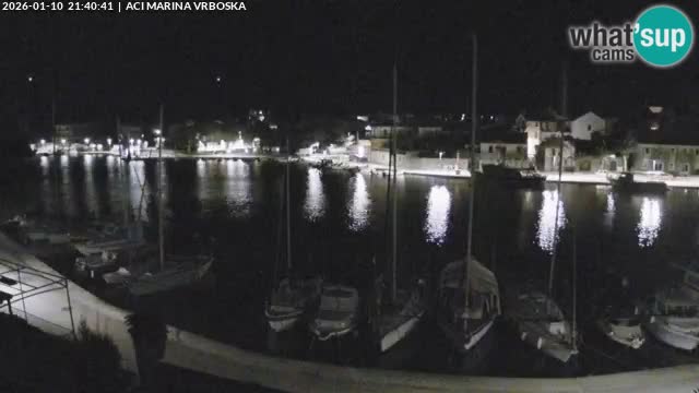 Vrboska livecam | Isola di Hvar | Croazia