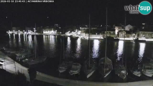 Spletna kamera Vrboska | Otok Hvar | Hrvaška