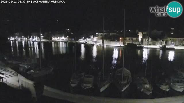 Spletna kamera Vrboska | Otok Hvar | Hrvaška
