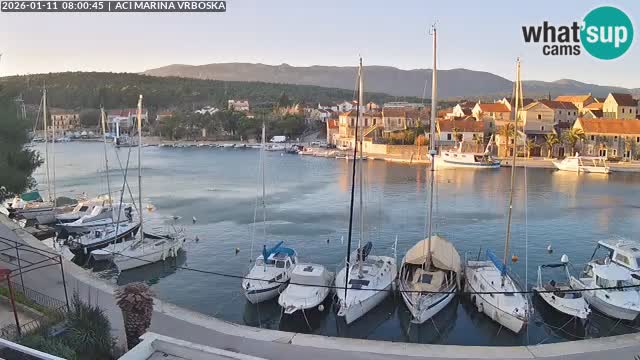 Vrboska livecam | Isola di Hvar | Croazia