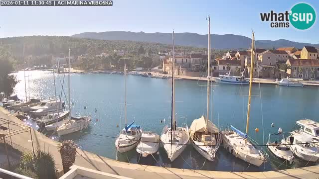 Vrboska livecam | Isola di Hvar | Croazia