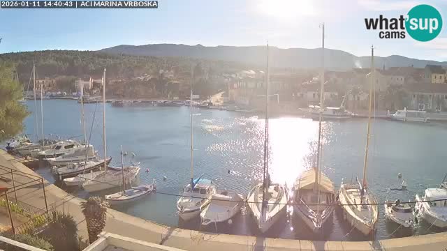 Vrboska livecam | Isola di Hvar | Croazia