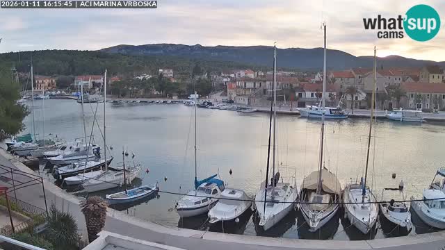 Vrboska livecam | Isola di Hvar | Croazia