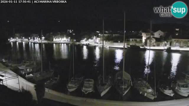 Spletna kamera Vrboska | Otok Hvar | Hrvaška
