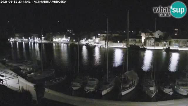 Spletna kamera Vrboska | Otok Hvar | Hrvaška