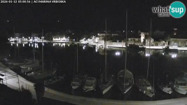 Vrboska livecam | Isola di Hvar | Croazia