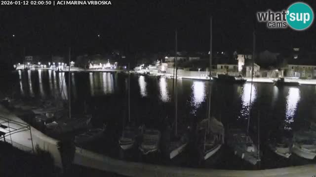 Vrboska livecam | Isola di Hvar | Croazia