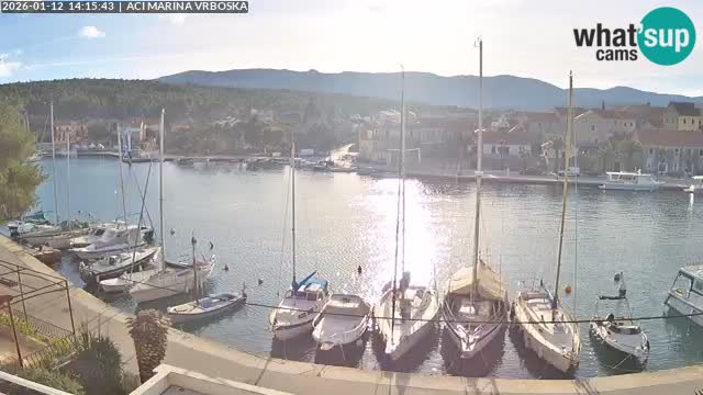 Vrboska web kamera | otom Hvar | Dalmacija
