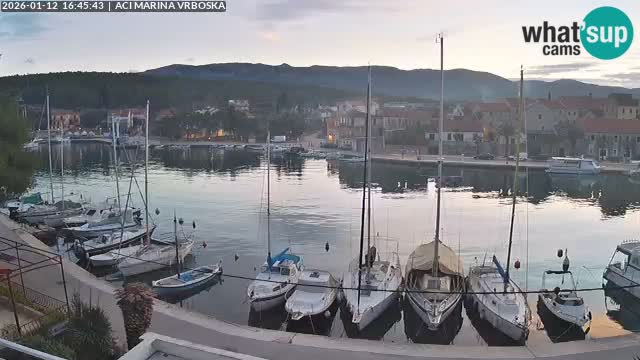 Vrboska web kamera | otom Hvar | Dalmacija