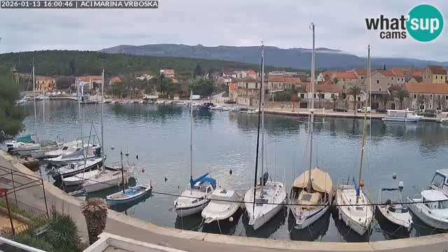 Spletna kamera Vrboska | Otok Hvar | Hrvaška