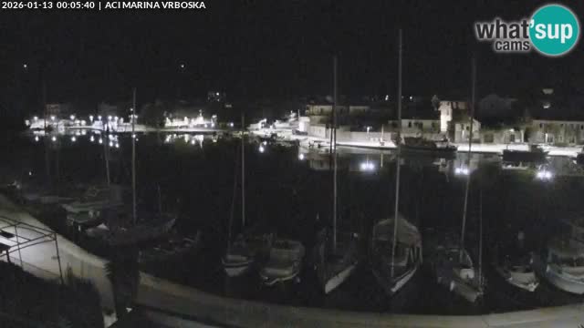 Vrboska livecam | Isola di Hvar | Croazia