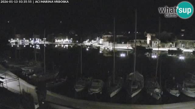 Vrboska livecam | Isola di Hvar | Croazia