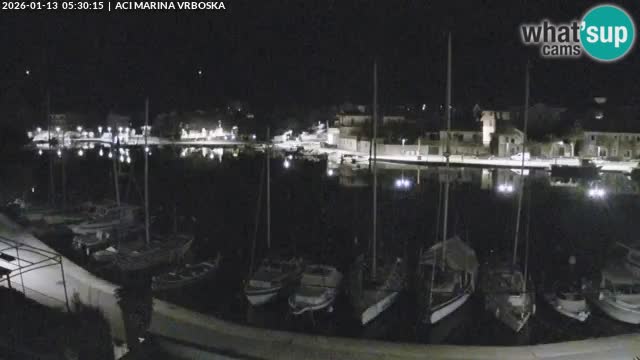 Spletna kamera Vrboska | Otok Hvar | Hrvaška