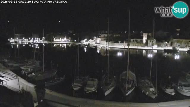 Vrboska livecam | Isola di Hvar | Croazia