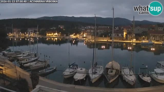 Vrboska livecam | Isola di Hvar | Croazia