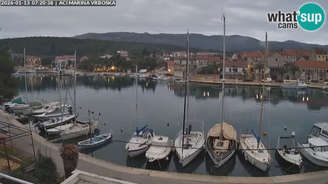 Vrboska livecam | Isola di Hvar | Croazia