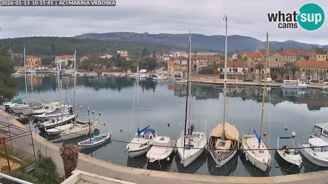 Spletna kamera Vrboska | Otok Hvar | Hrvaška