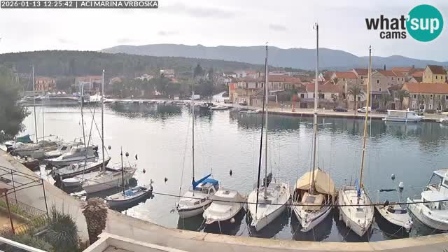 Spletna kamera Vrboska | Otok Hvar | Hrvaška