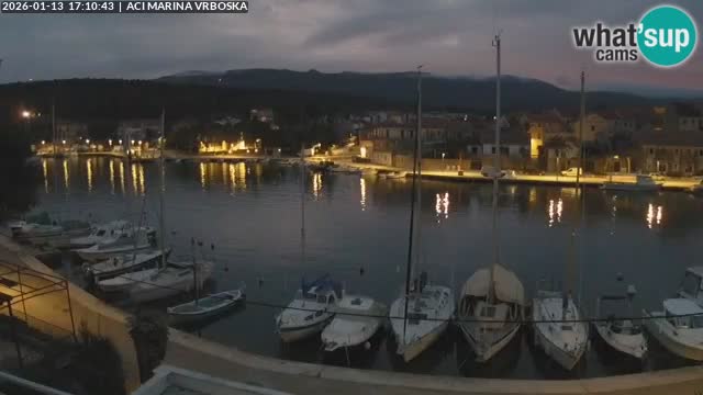 Spletna kamera Vrboska | Otok Hvar | Hrvaška