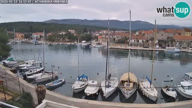 Spletna kamera Vrboska | Otok Hvar | Hrvaška