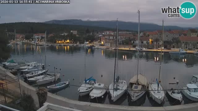 Spletna kamera Vrboska | Otok Hvar | Hrvaška