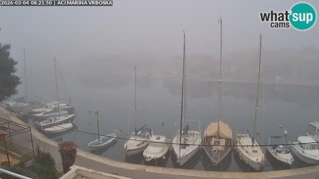 Spletna kamera Vrboska | Otok Hvar | Hrvaška