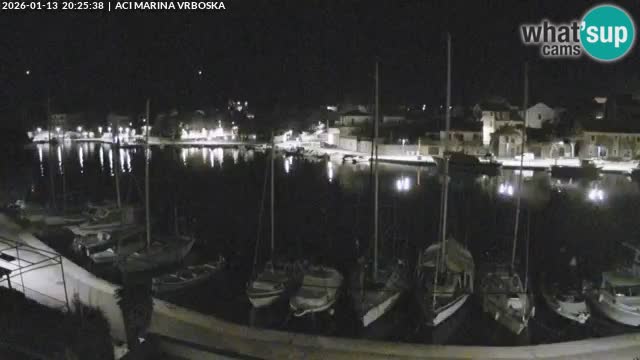 Vrboska livecam | Isola di Hvar | Croazia