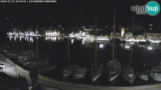 Spletna kamera Vrboska | Otok Hvar | Hrvaška