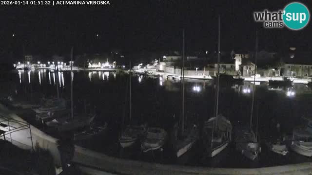 Vrboska livecam | Isola di Hvar | Croazia