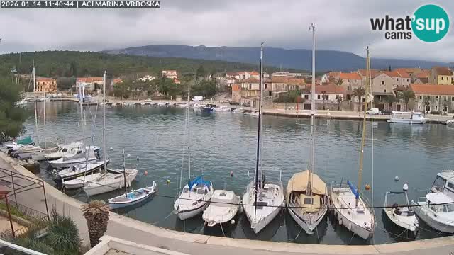 Vrboska livecam | Isola di Hvar | Croazia