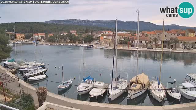 Spletna kamera Vrboska | Otok Hvar | Hrvaška