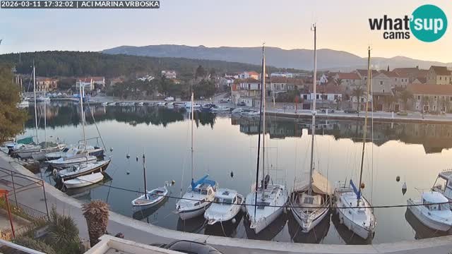 Vrboska web kamera | otom Hvar | Dalmacija