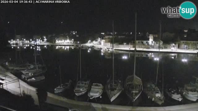 Vrboska livecam | Isola di Hvar | Croazia