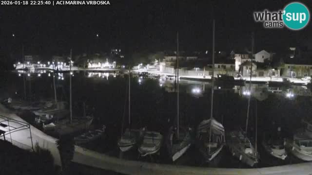 Vrboska livecam | Isola di Hvar | Croazia