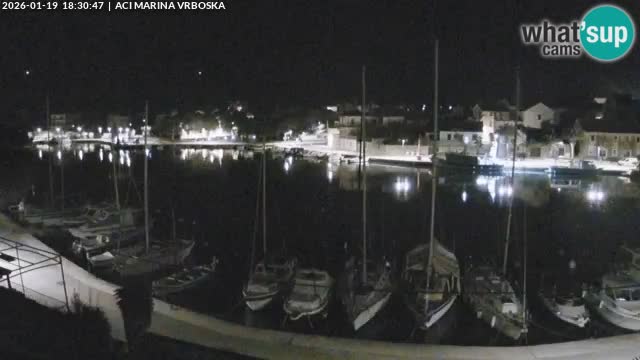 Vrboska livecam | Isola di Hvar | Croazia