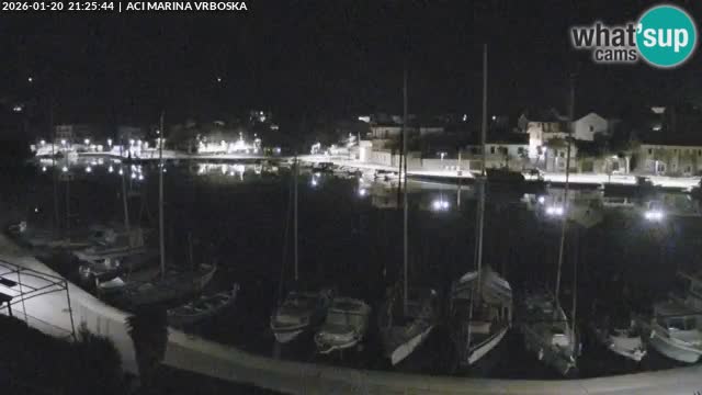 Vrboska web kamera | otom Hvar | Dalmacija