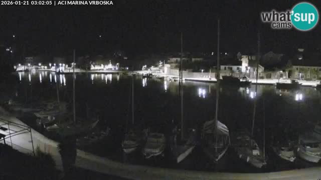 Vrboska livecam | Isola di Hvar | Croazia