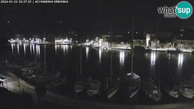 Spletna kamera Vrboska | Otok Hvar | Hrvaška