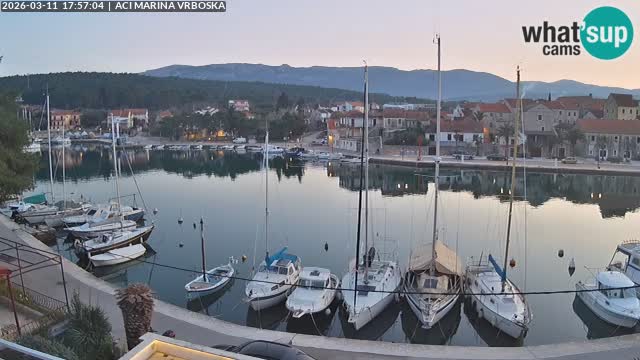 Vrboska livecam | Isola di Hvar | Croazia