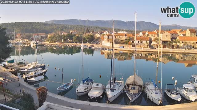 Vrboska livecam | Isola di Hvar | Croazia