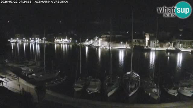 Spletna kamera Vrboska | Otok Hvar | Hrvaška