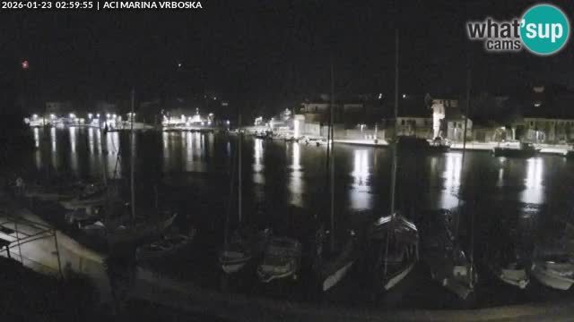 Spletna kamera Vrboska | Otok Hvar | Hrvaška